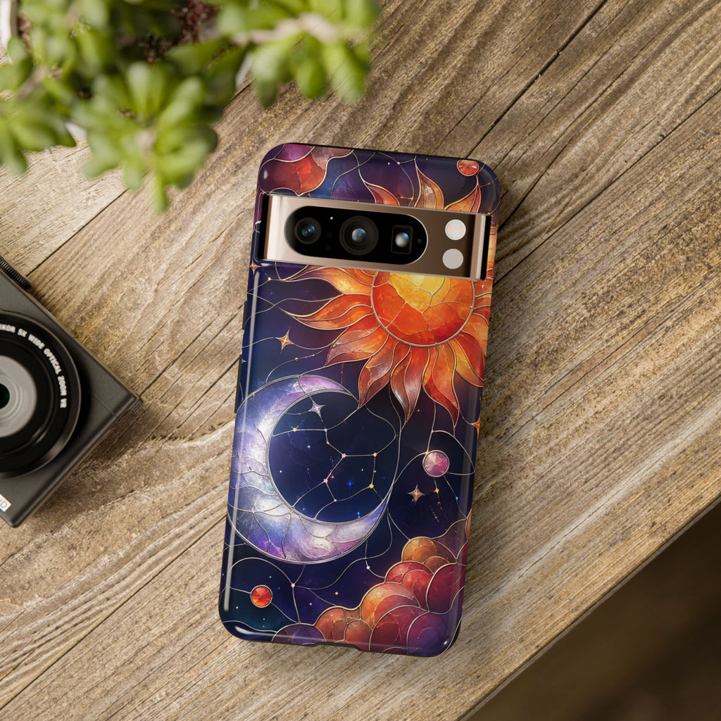 Celestial Sun Moon Google Pixel Phone Case | Astrology Phone Case