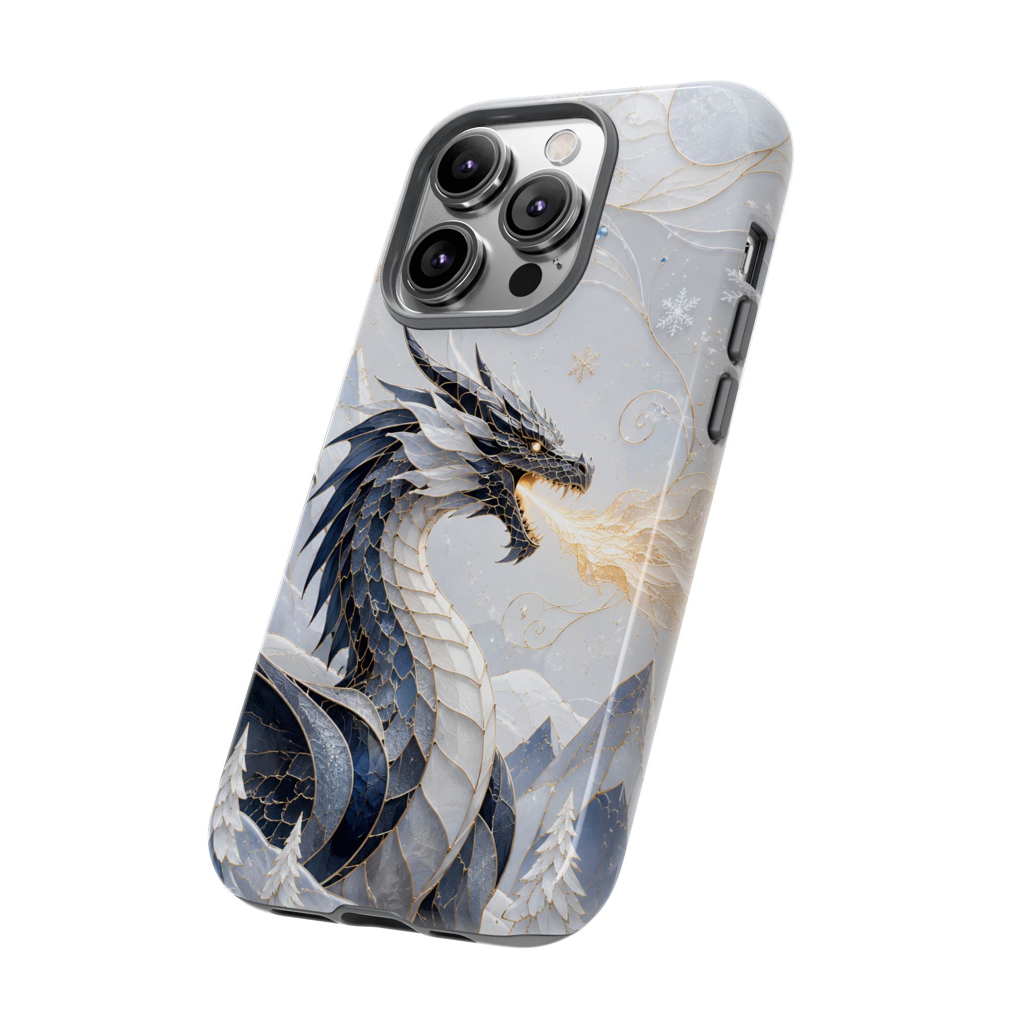 Ice Dragon iPhone Case | Winter Dragon iPhone Case