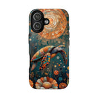 Sea Turtle Mosaic iPhone Case | Artistic Ocean Nature Protective Cover