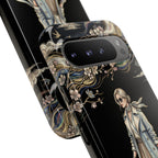 Cover per Google Pixel "Vintage Chic" | Illustrazione Donna Elegante