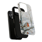 Robin iPhone Case | Winter Bird iPhone Case