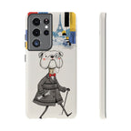 Vintage Dapper Gentleman Bulldog Samsung Galaxy Phone Case