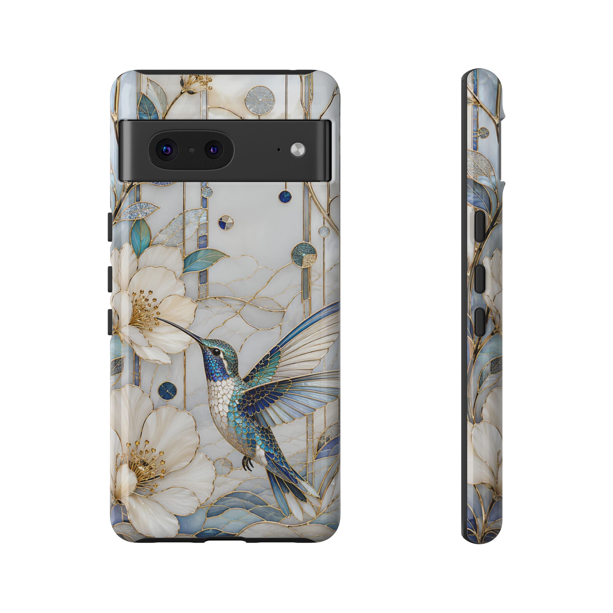 Hummingbird Magnolia Google Pixel Phone Case | Floral Bird iPhone Case