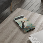 Puffin Coastal  Google Pixel Phone Case | Seaside Bird Art Phone Case