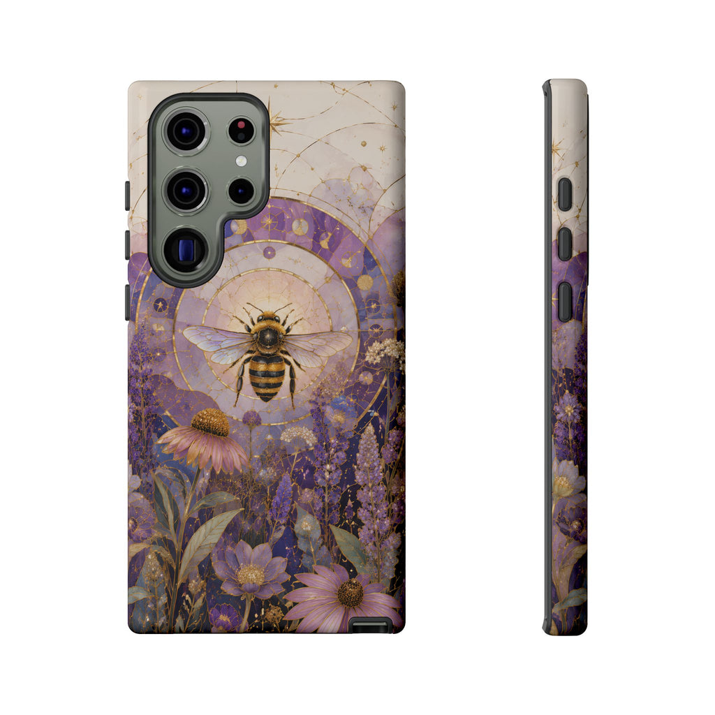 Honey Bee Samsung Galaxy Phone Case | Botanical Bee Phone Case