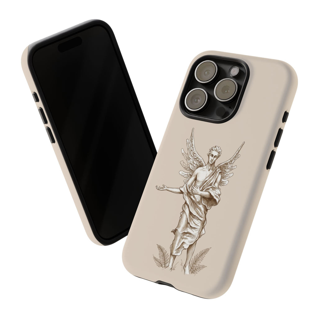 Angel Sketch Phone Case | Classic Guardian iPhone Cover