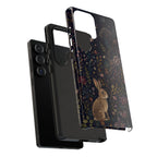 Rabbit Samsung Galaxy Phone Case | Woodland Bunny Art Cover