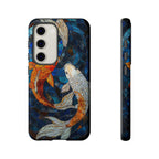 Custodia resistente per Samsung Galaxy a forma di pesce koi
