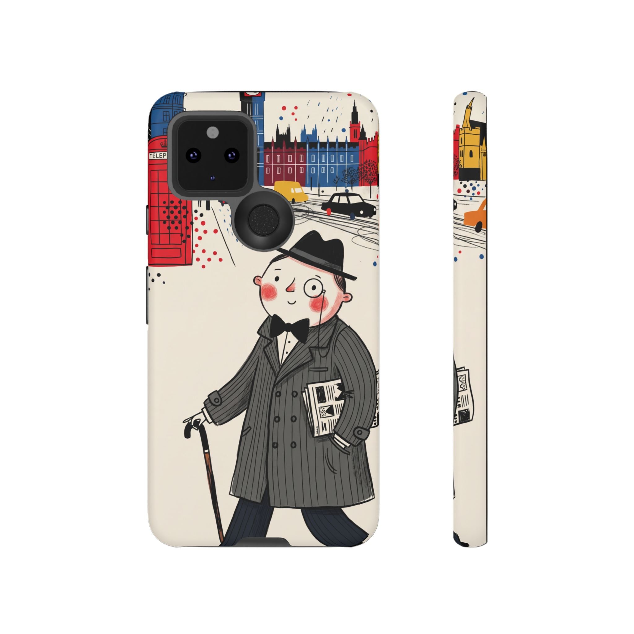 Detective in London Google Pixel Phone Case