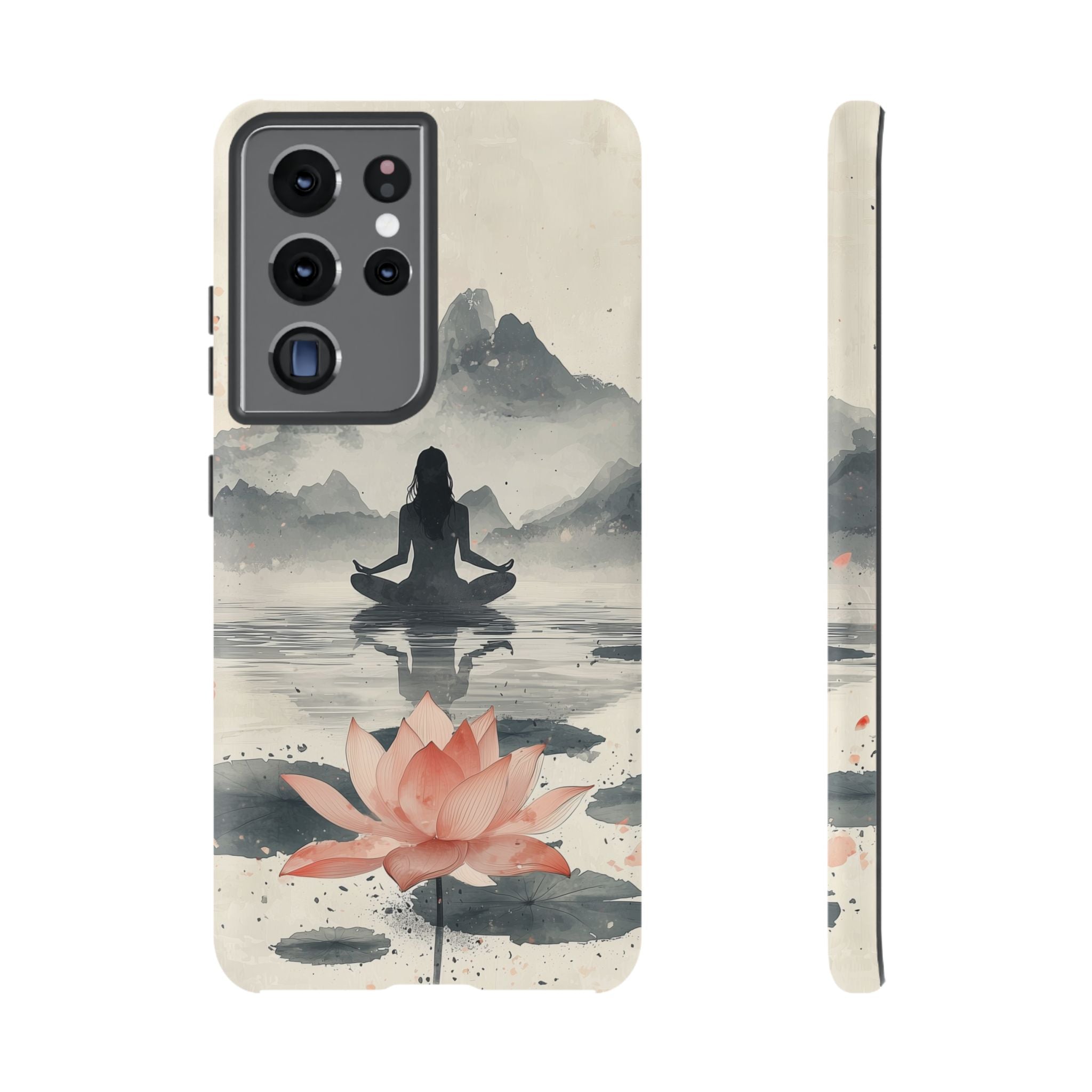 Zen Yoga Meditation Lotus Samsung Galaxy Phone Case