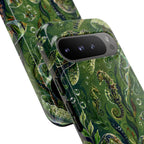Octopus Tough Google Pixel Phone Case | Jewel Green Ocean Animal Cover