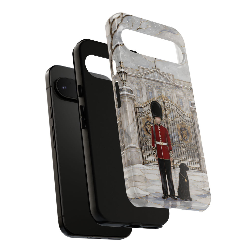 London Guard Google Pixel Phone Case | Winter Palace Scene iPhone Case
