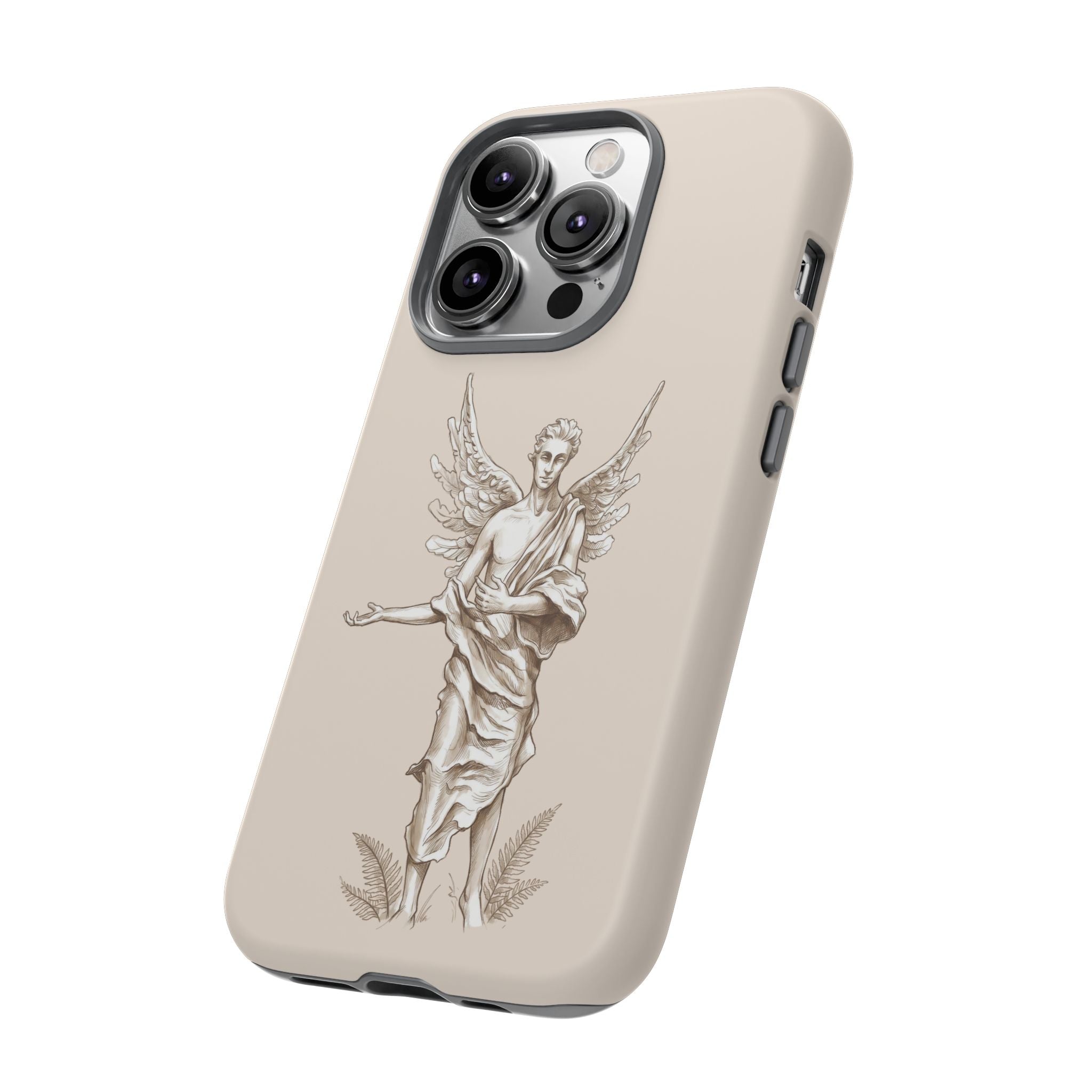 Angel Sketch Phone Case | Classic Guardian iPhone Cover