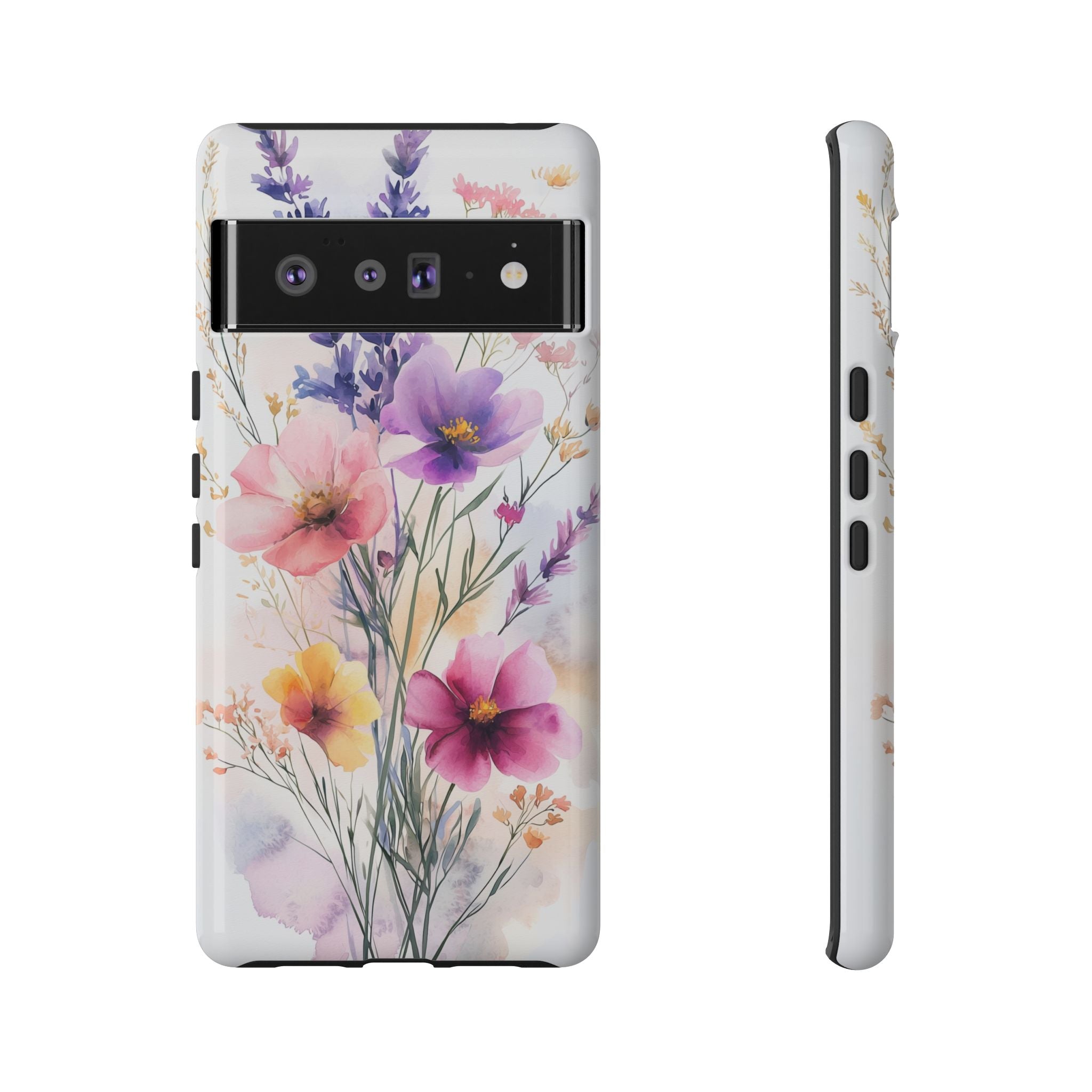 Floral Watercolour Google Pixel Case | Pastel Bouquet