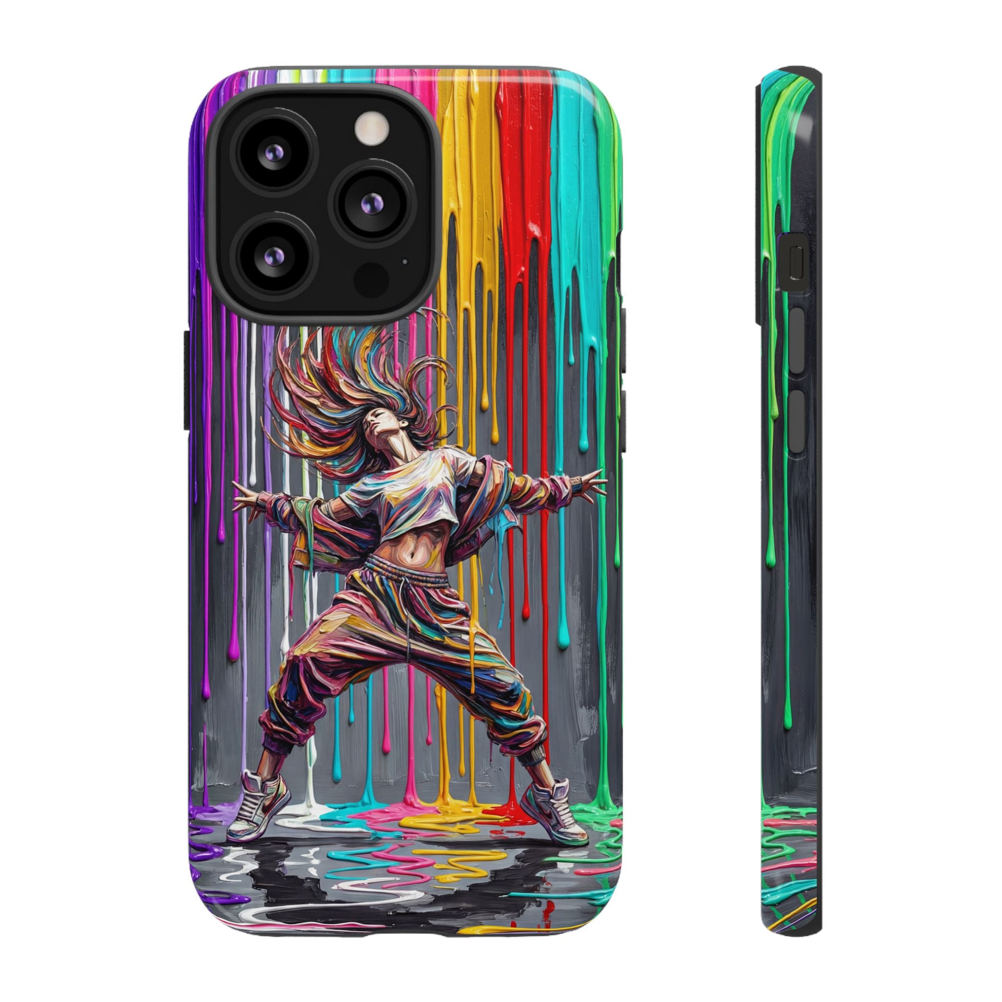 iPhone Case | Colorful Street Dance Drip Design