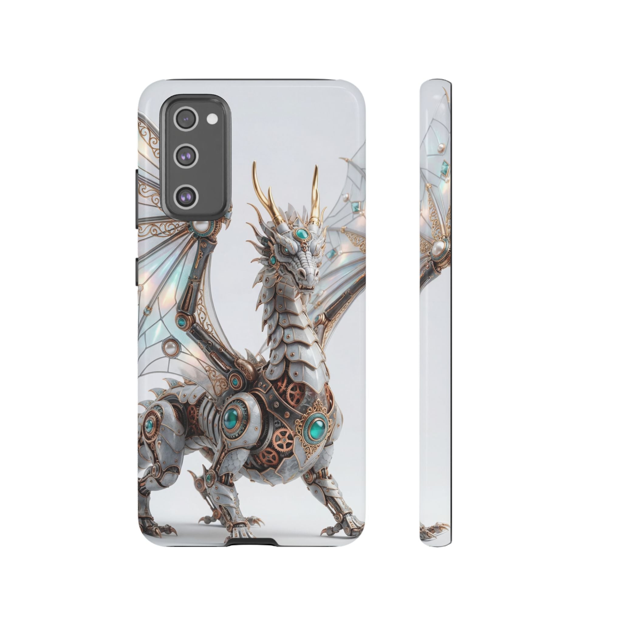 Steampunk Mechanical Dragon Samsung Galaxy Case — Fantasy Armor Protective Cover