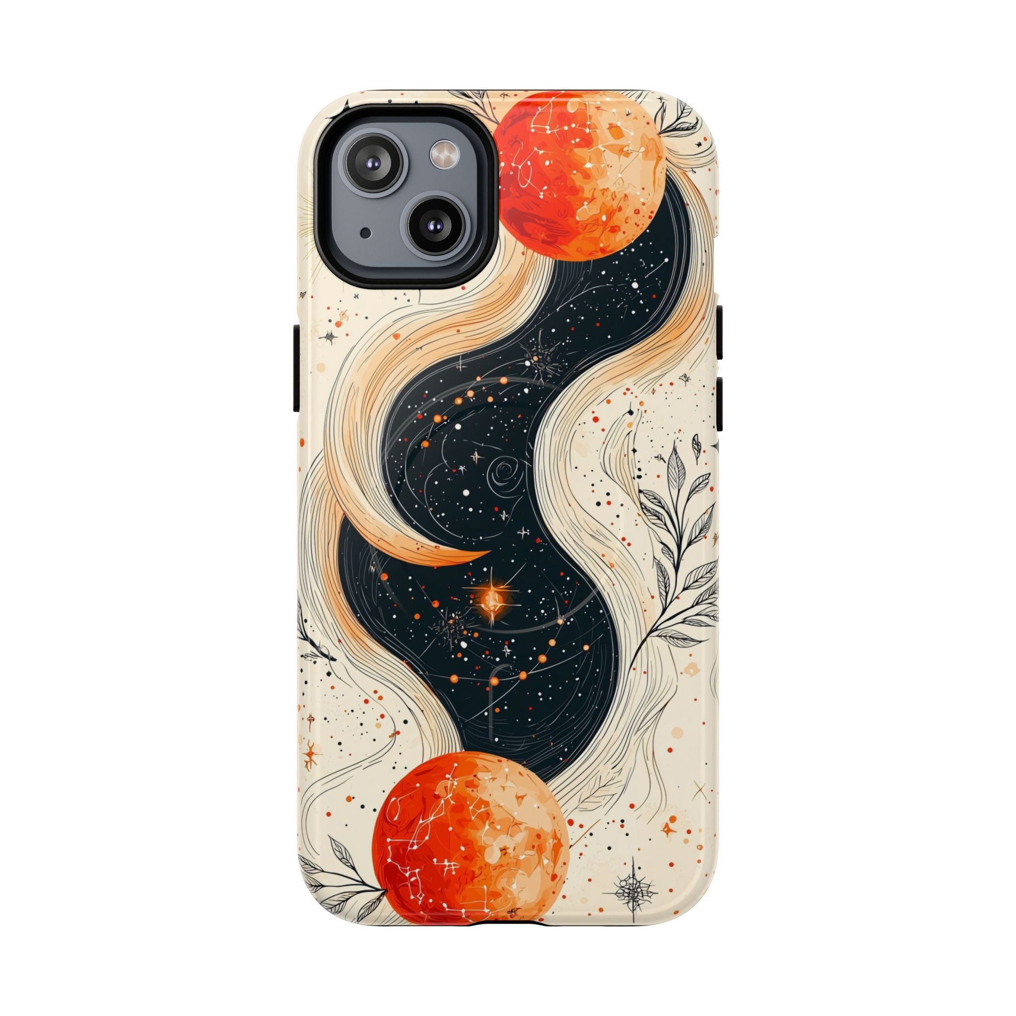 Custodia Astrology Galaxy MagSafe per iPhone | Red Moon Celestial