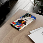 Bulldog Vespa Samsung Galaxy Phone Case | Retro Scooter Dog Protective Cover