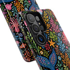 Whimsical Whale Tough Samsung Galaxy Phone Case