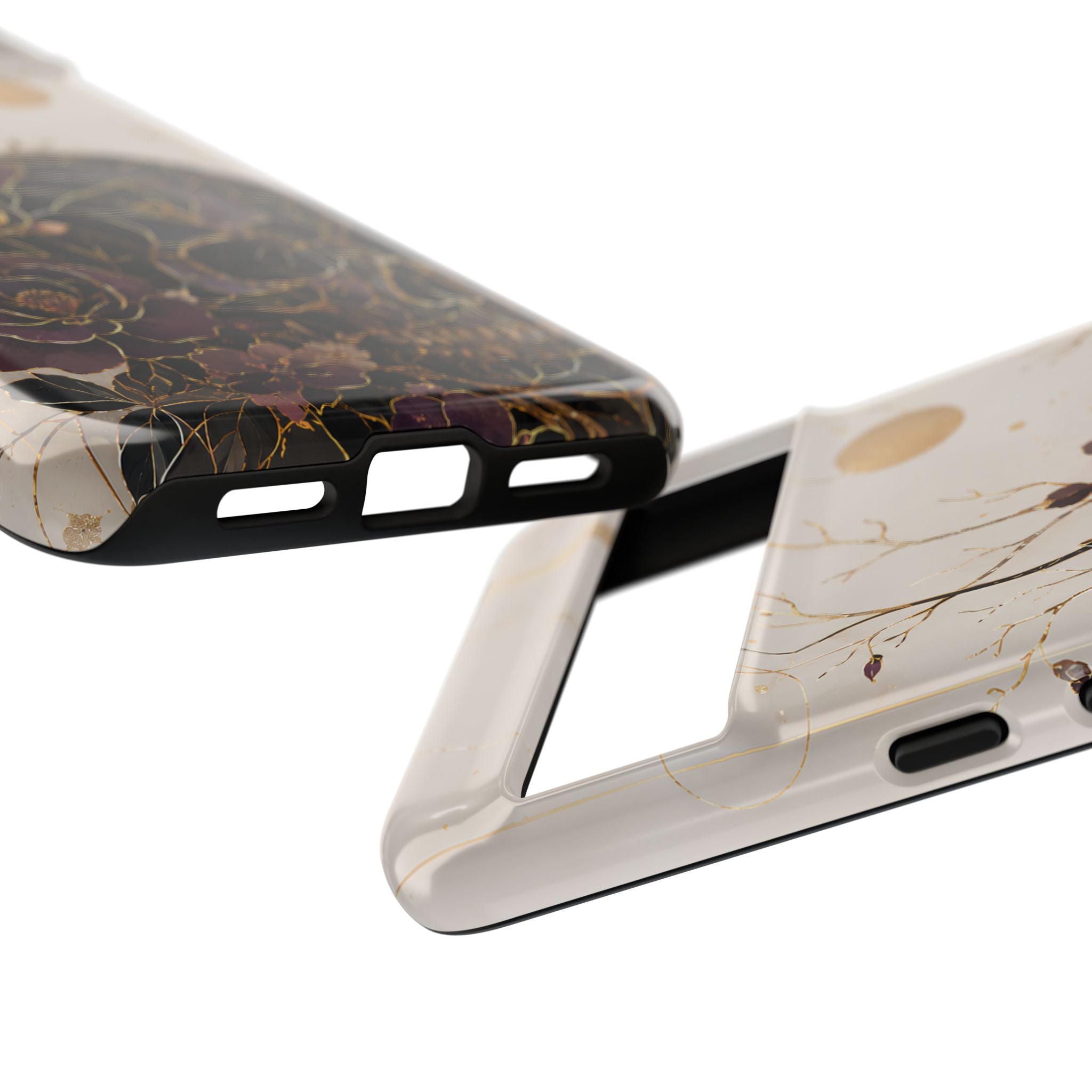Gothic Skull Google Pixel Phone Case | Dark Floral Rose Art Cover