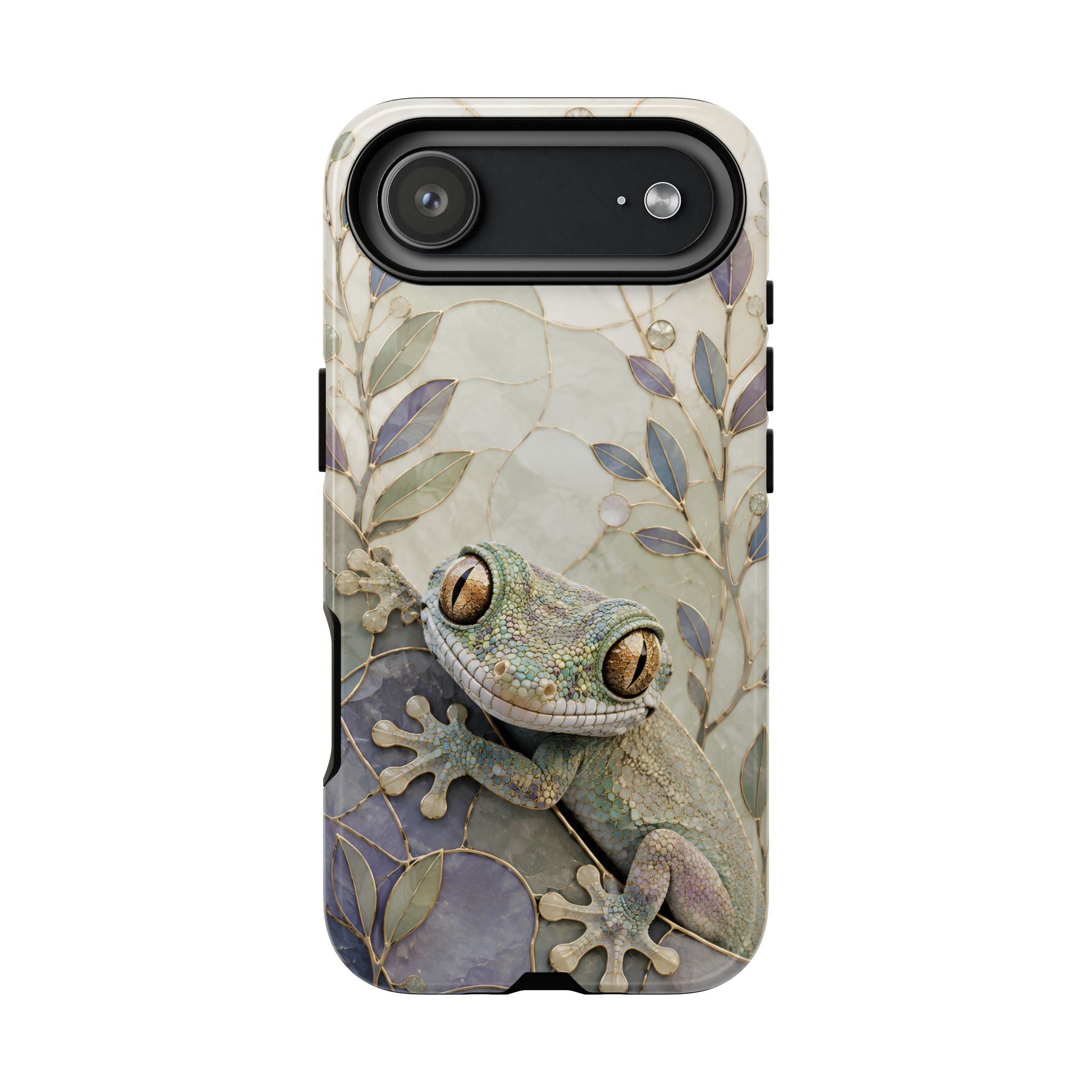 Tree Frog iPhone Case | Stained Glass Frog Cover
