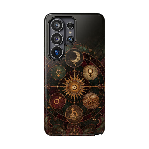 Antique Astrology Google Pixel Phone Case | Celestial Chart Phone Case