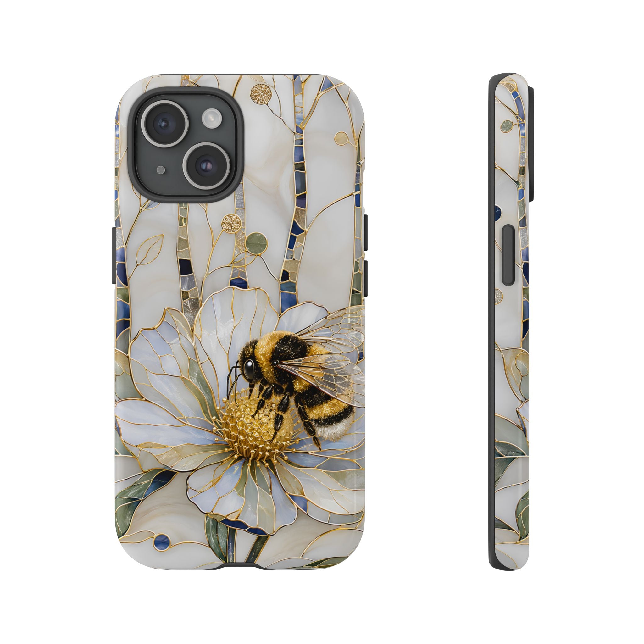 Bumblebee iPhone Case | Stained Glass Bee iPhone Case