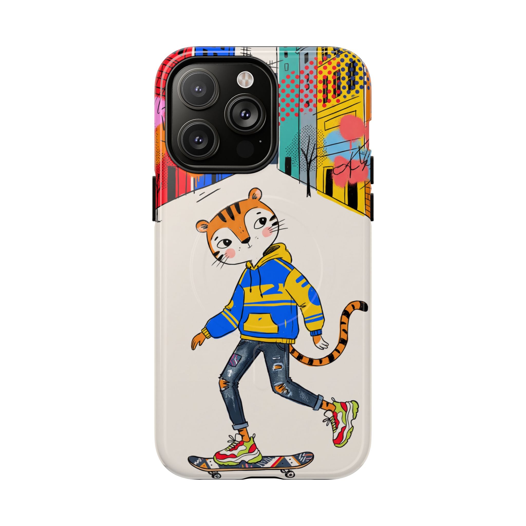 Skater Tiger MagSafe iPhone Case