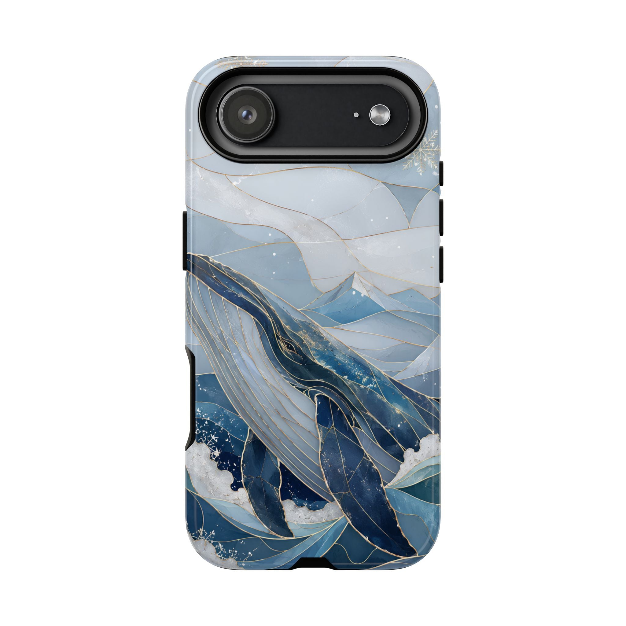Blue Whale iPhone Case | Ocean Wave iPhone Case