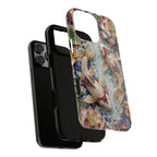 Koi Pond Tough iPhone Case | Ornamental Lotus & Koi Fish Protective Cover