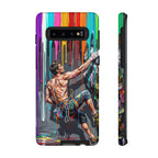 Colourful Rock Climber Art Protective Samsung Galaxy Phone Case