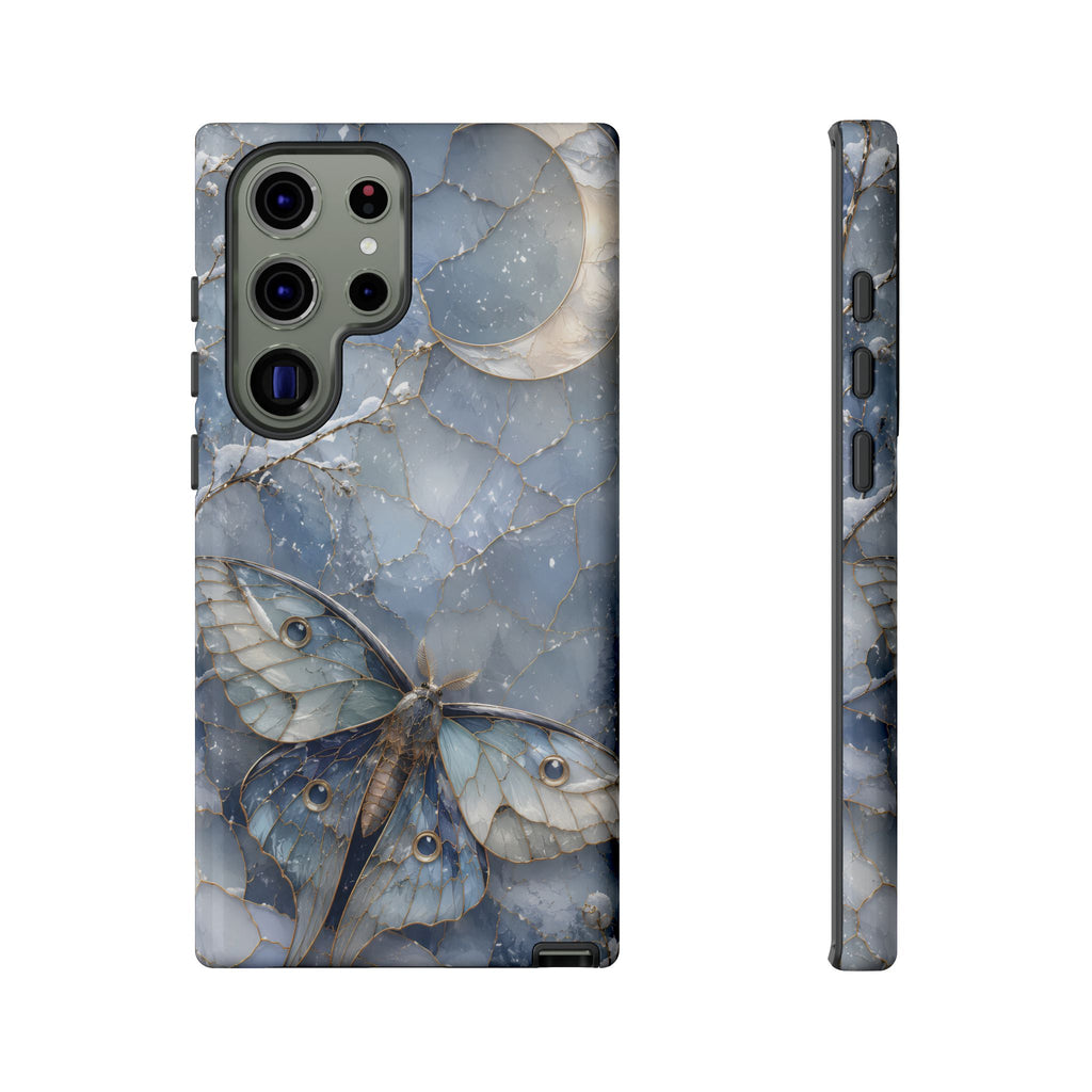 Luna Moth Samsung Galaxy Phone Case | Celestial Butterfly Phone Case