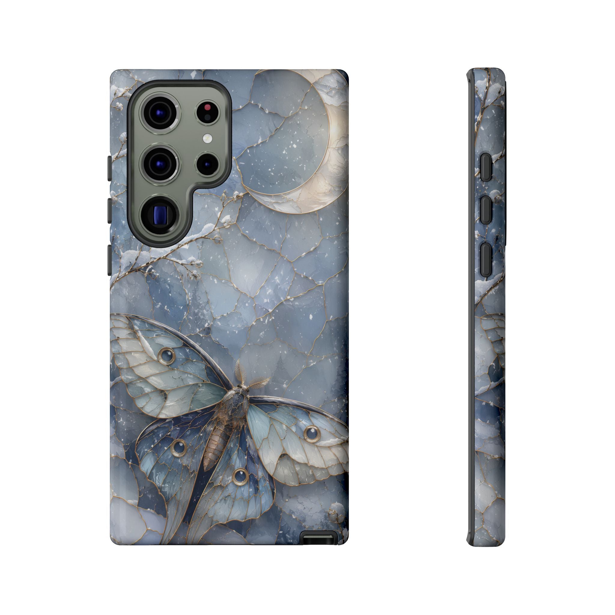 Luna Moth Samsung Galaxy Phone Case | Celestial Butterfly Phone Case