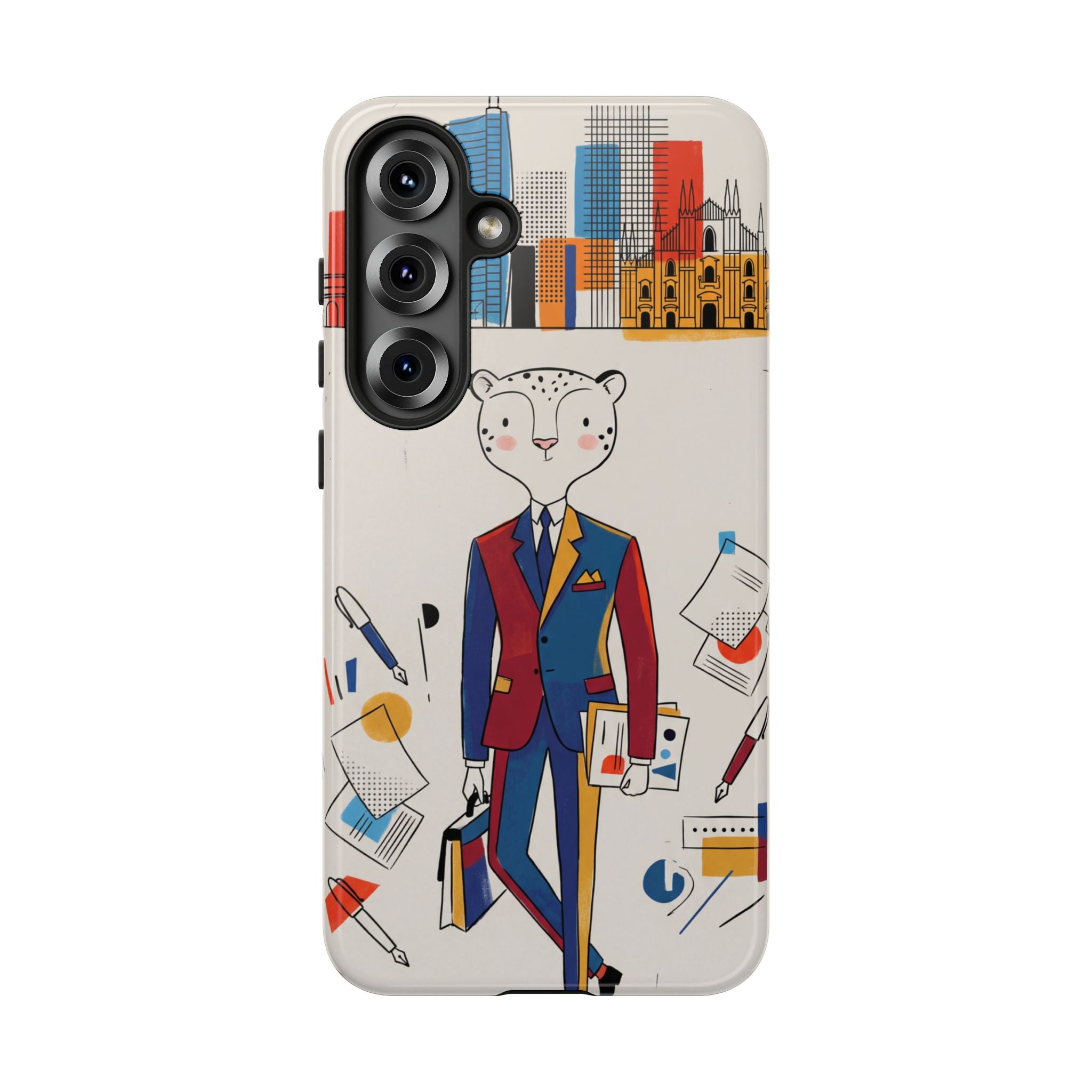 Leopard Executive Samsung Galaxy Phone Case