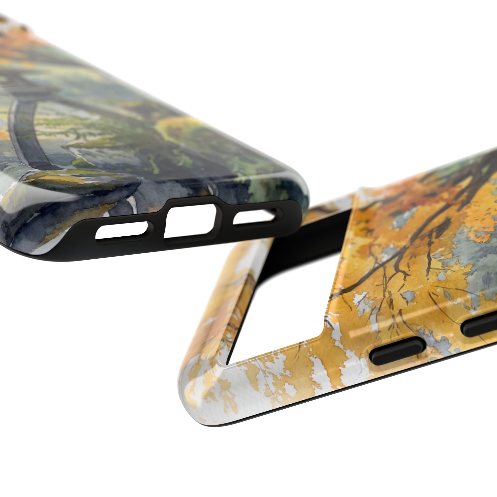 Autumn Japanese Garden Google Pixel Phone Case | Scenic Lantern Fall