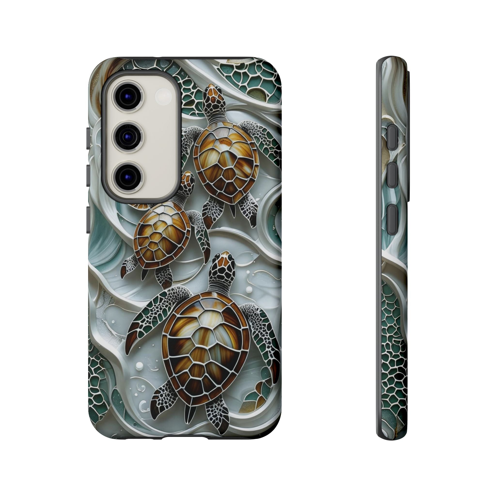 Sea Turtle Samsung Galaxy Case — Ocean Waves Protective Cover