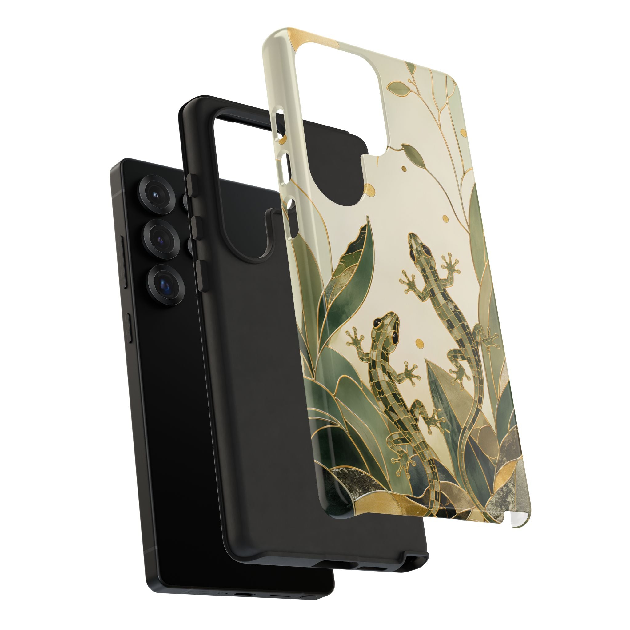 Lizard Botanical Google Pixel Phone Case | Gecko Phone Case