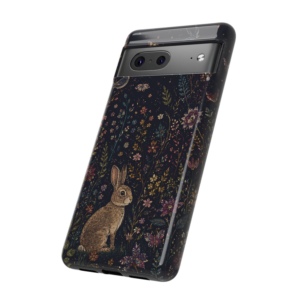 Rabbit Google Pixel Phone Case | Woodland Bunny Art Cover