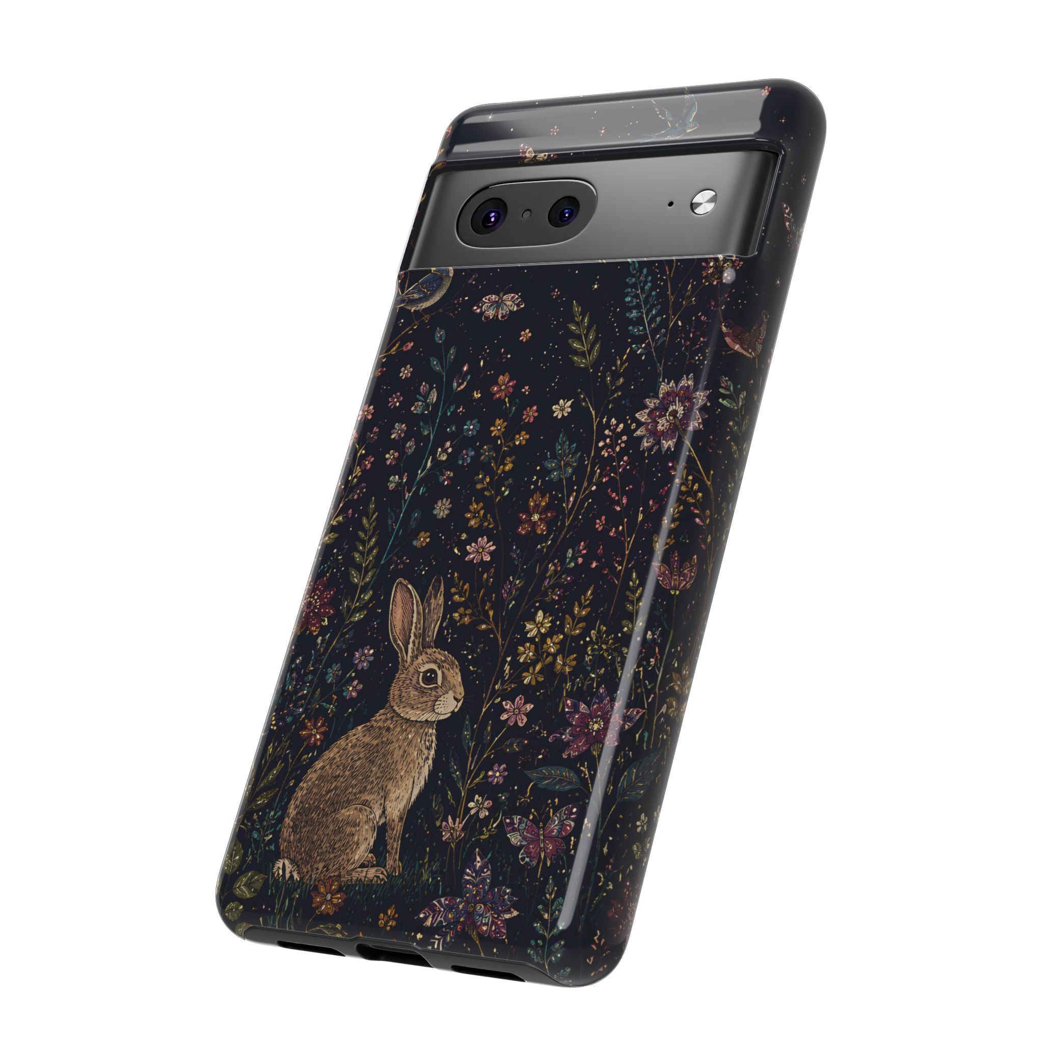 Rabbit Google Pixel Phone Case | Woodland Bunny Art Cover