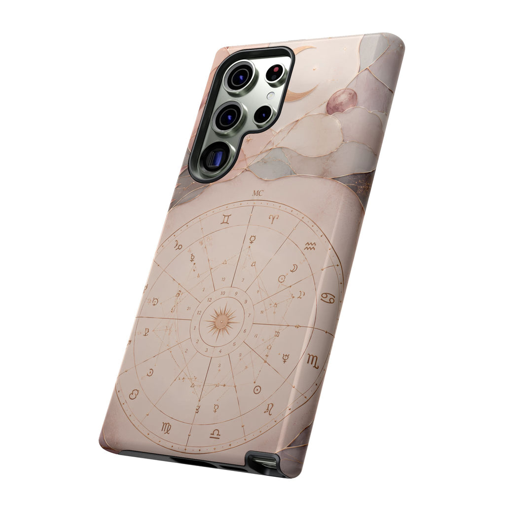 Zodiac Wheel Samsung Galaxy Phone Case | Astrological Constellation Phone Case