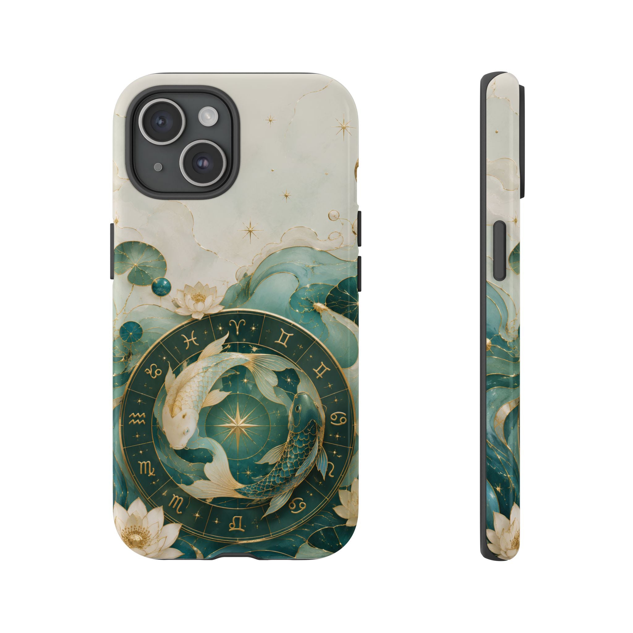 Koi Zodiac iPhone Case | Celestial Koi iPhone Case