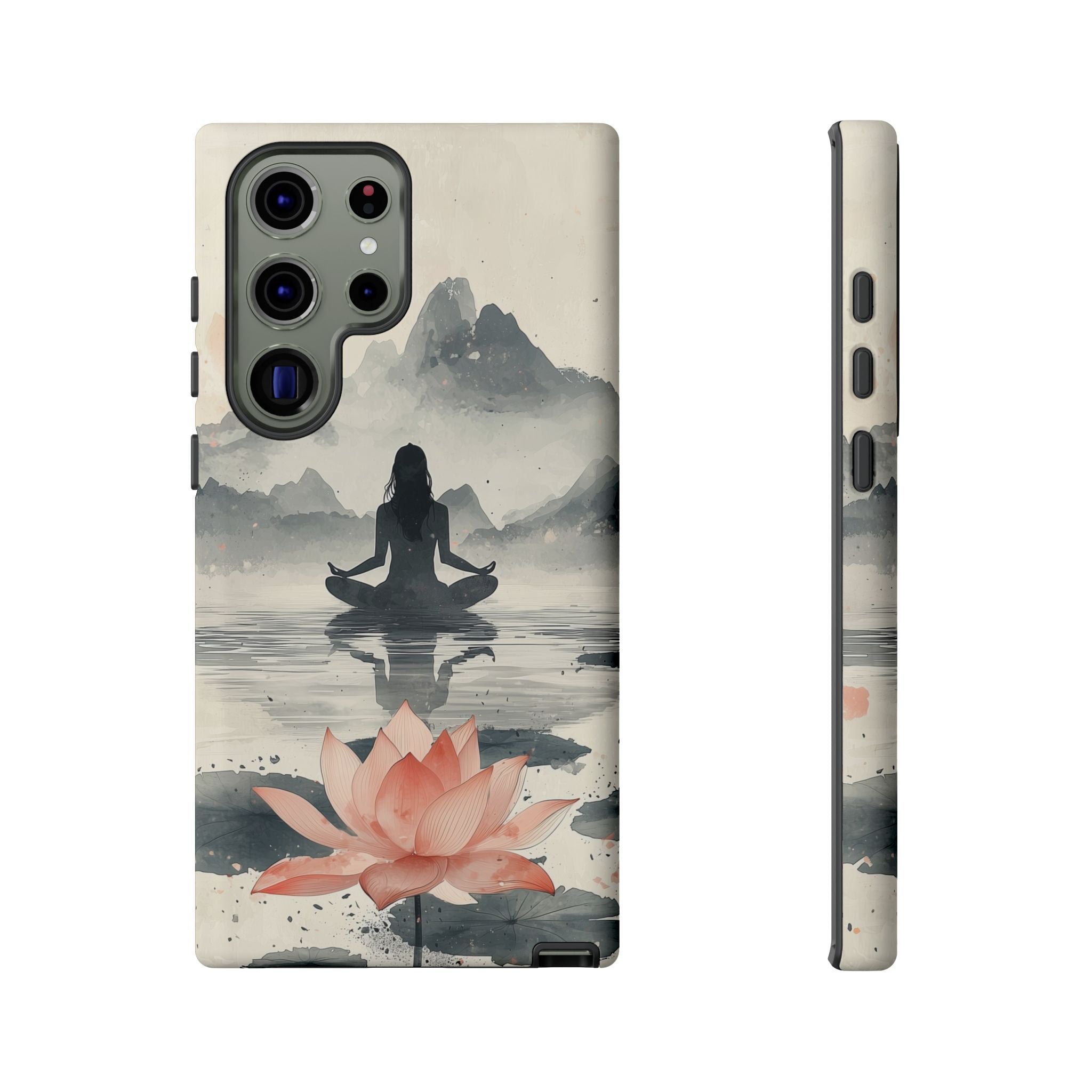 Zen Yoga Meditation Lotus Samsung Galaxy Phone Case