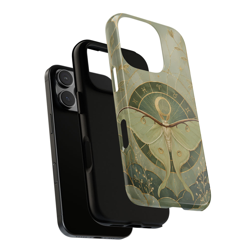Luna Moth iPhone Case | Celestial Moth iPhone Case