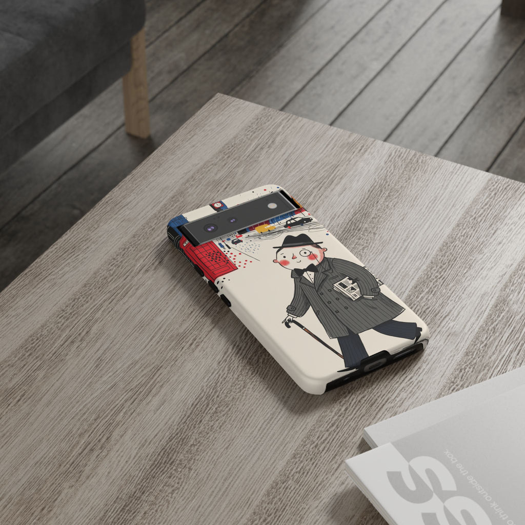 Detective in London Google Pixel Phone Case