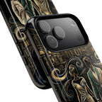 Romantic Night Walk MagSafe iPhone Case | Elegant Couple Art