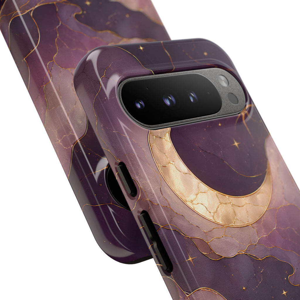 Moon Phone Google Pixel Case | Celestial Night Sky Phone Case