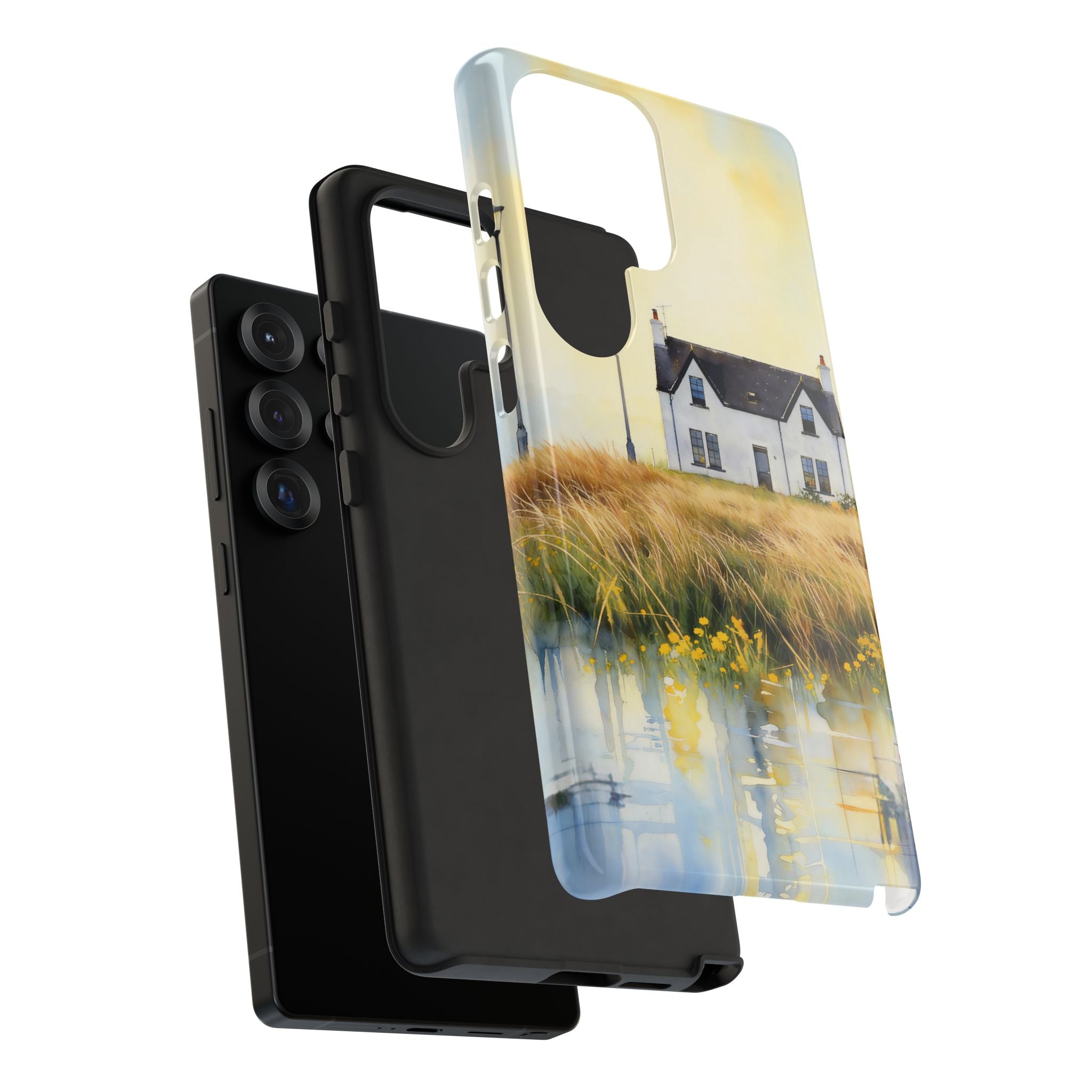 Scottish Highlands Samsung Galaxy Phone Case | Isle of Skye Hill Cottage