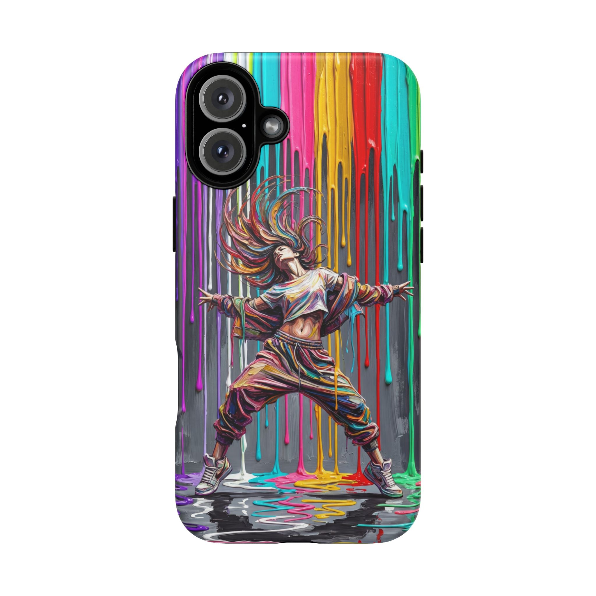 iPhone Case | Colorful Street Dance Drip Design