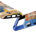Lemon Coast Scooter Google Pixel Phone Case | Mediterranean Vespa Travel Design
