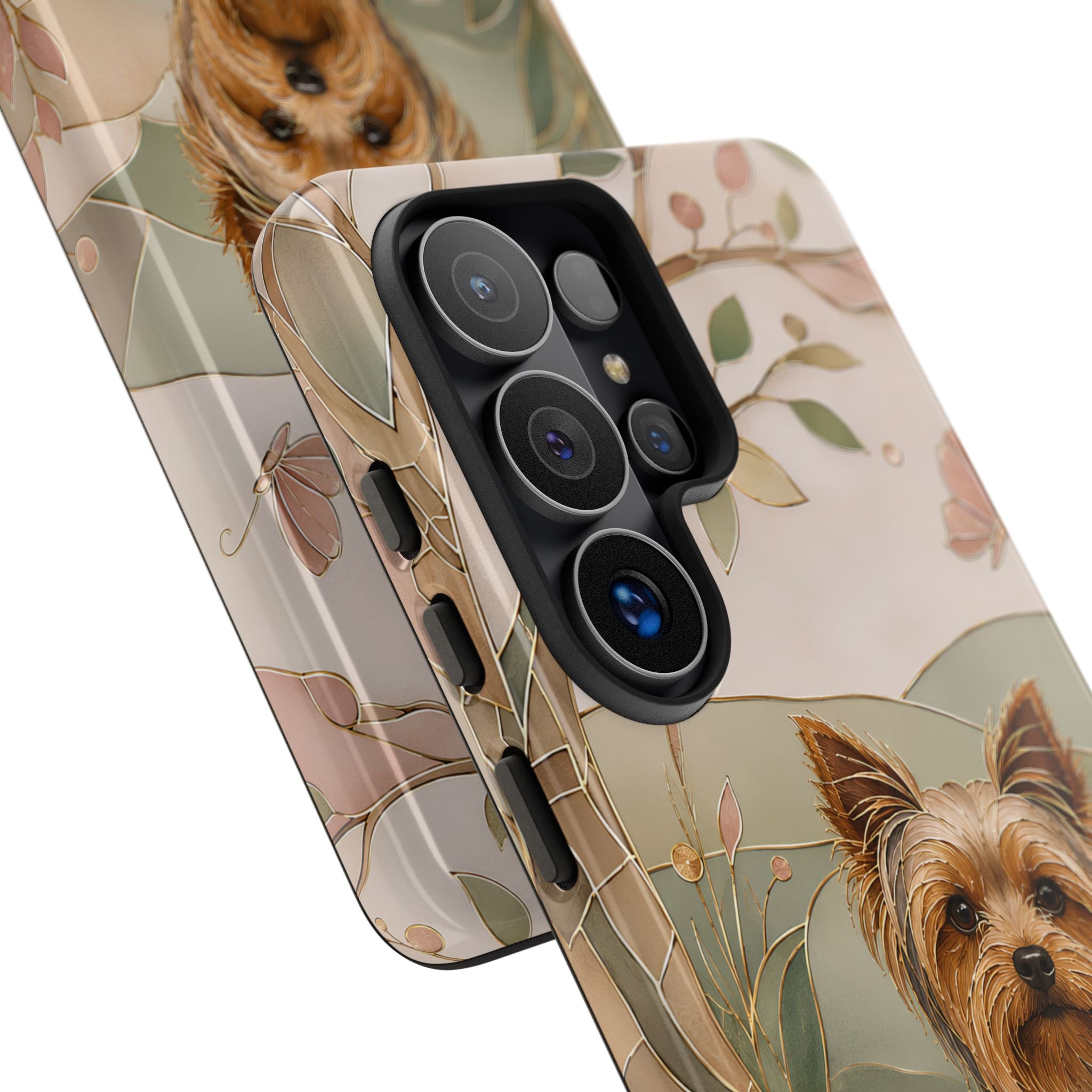Yorkie Samsung Galaxy Phone Case | Yorkshire Terrier Art Cover